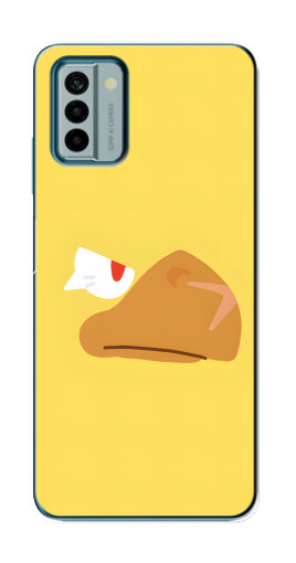 Чехол с принтом "Gold Crow" для Nokia G22