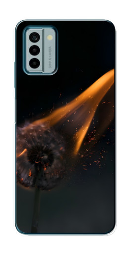 Чехол с печатью "Горящий одуванчик" для Nokia G22
