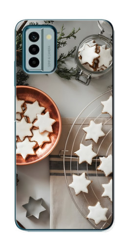 Силиконовый чехол с изображением "Имбирные звездочки" для Nokia G22