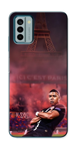 Силиконовый чехол с изображением "Король ПСЖ Мбаппе" для Nokia G22
