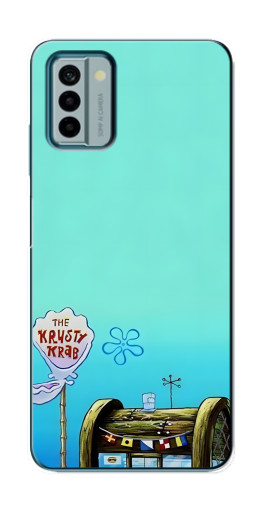 Силиконовый чехол с изображением "Krusty Krab" для Nokia G22