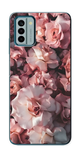 Чехол с печатью "Куст роз" для Nokia G22