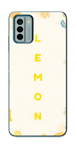 Силиконовый чехол с изображением "Lemon" для Nokia G22