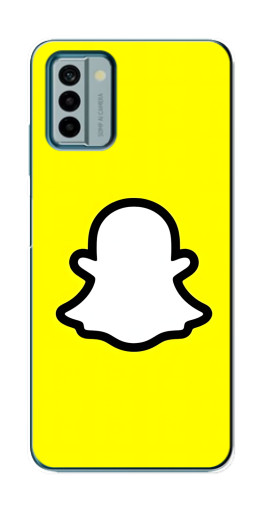 Чехол с печатью "Лого Snapchat" для Nokia G22