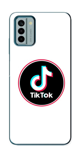 Чехол с печатью "Лого Тик Ток" для Nokia G22