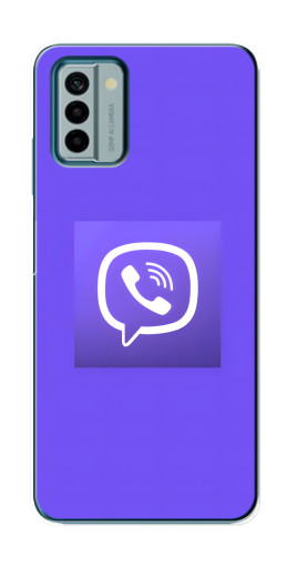 Чехол с принтом "Лого Viber" для Nokia G22