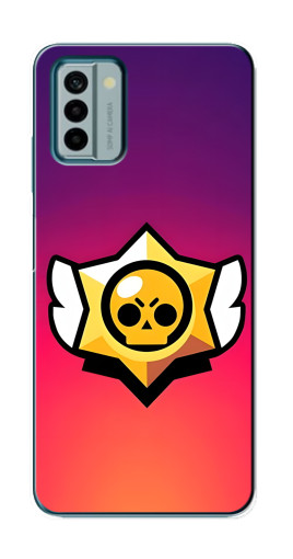 Чехол с принтом "Логотип Brawl Stars" для Nokia G22