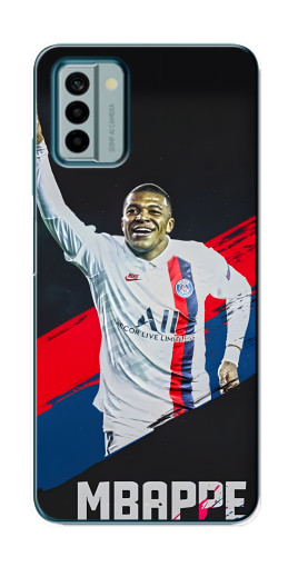 Чехол с картинкой "Mbappe в ПСЖ" для Nokia G22