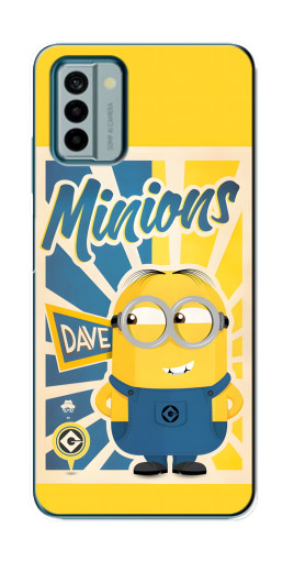 Чехол с картинкой "Minions" для Nokia G22