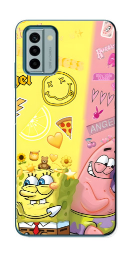 Чехол с картинкой "Модный разговор" для Nokia G22