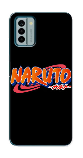 Силиконовый чехол с изображением "Надпись Naruto" для Nokia G22