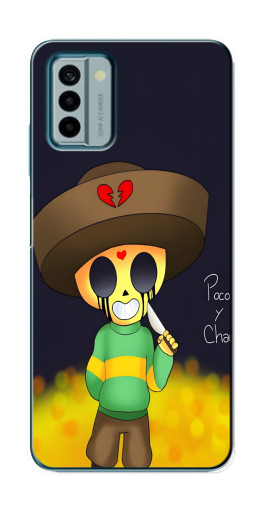 Чехол с печатью "Poco y Chara" для Nokia G22