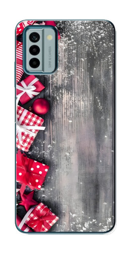 Чехол с принтом "Подарочный фон" для Nokia G22