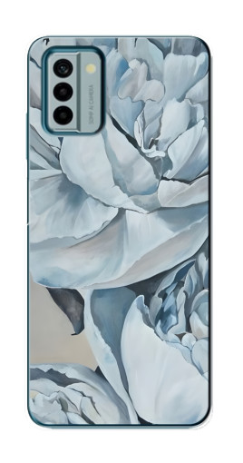 Чехол с печатью "Рисунок пионы" для Nokia G22