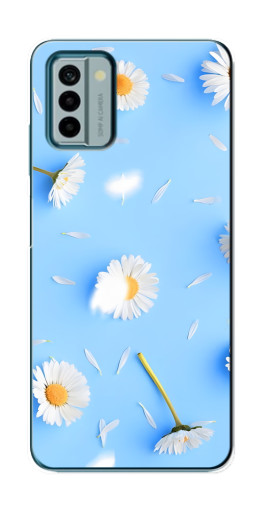 Чехол с принтом "Ромашковый фон" для Nokia G22