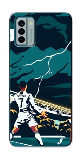Чехол с принтом "Ronaldo празднование" для Nokia G22