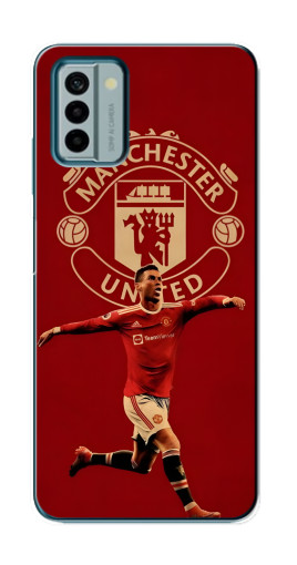 Чехол с принтом "Ronaldo в МЮ" для Nokia G22