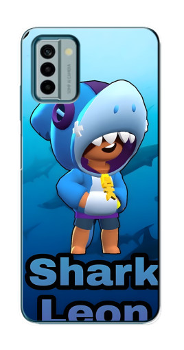 Силиконовый чехол с изображением "Shark Leon" для Nokia G22