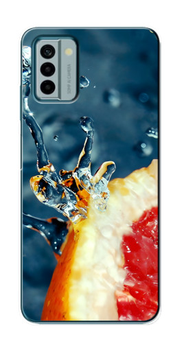 Чехол с картинкой "Сочный грейпфрут" для Nokia G22