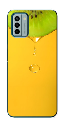 Силиконовый чехол с изображением "Сочный Kiwi" для Nokia G22