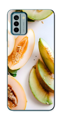 Чехол с картинкой "Свежие дыньки" для Nokia G22