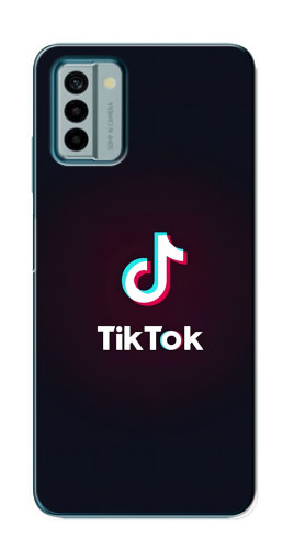 Чехол с принтом "TikTok темный" для Nokia G22