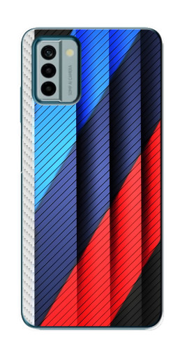 Чехол с печатью "Цвета лого БМВ" для Nokia G22