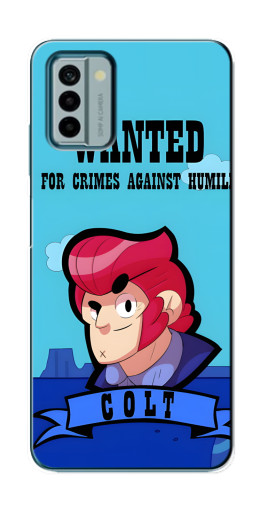 Чехол с принтом "WANTED COLT" для Nokia G22