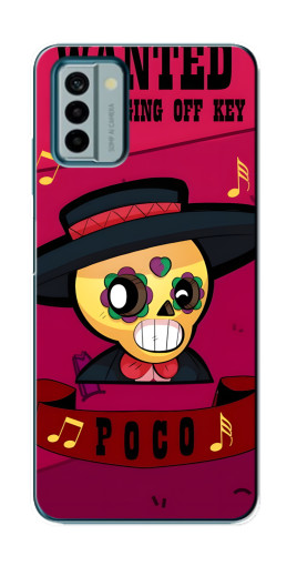 Чехол с картинкой "WANTED POCO" для Nokia G22