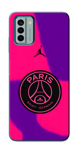 Чехол с картинкой "Яркий лого PSG" для Nokia G22