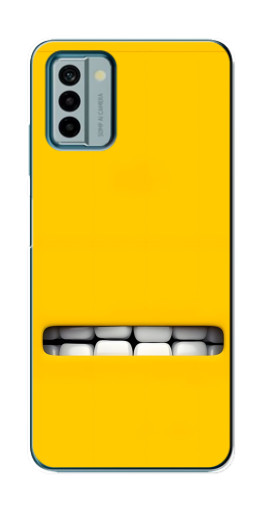 Чехол с картинкой "Зубы миньона" для Nokia G22