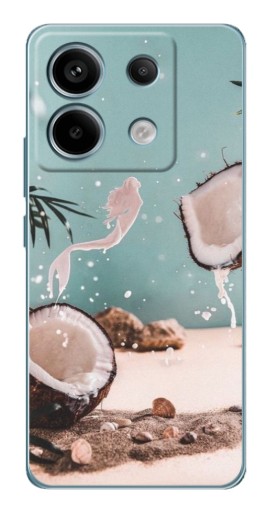 Чехол с печатью "Половинки кокоса" для Xiaomi Redmi Note 13 Pro (5G)