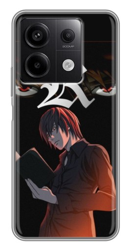 Чехол с картинкой "Лайт Ягами Death Note" для Xiaomi Redmi Note 13 (5G)