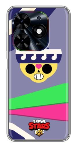 Чехол с принтом "Арт Poco" для Tecno Spark Go 2024 (BG6)