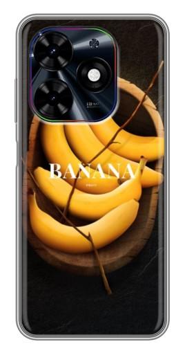 Чехол с картинкой "Banana" для Tecno Spark Go 2024 (BG6)