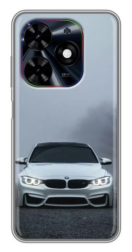 Чехол с печатью "БМВ в тумане" для Tecno Spark Go 2024 (BG6)