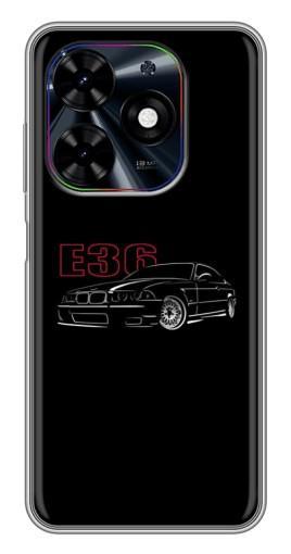 Чехол с картинкой "BMW E36" для Tecno Spark Go 2024 (BG6)