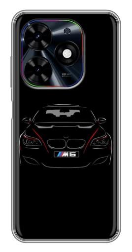 Чехол с печатью "BMW M5" для Tecno Spark Go 2024 (BG6)