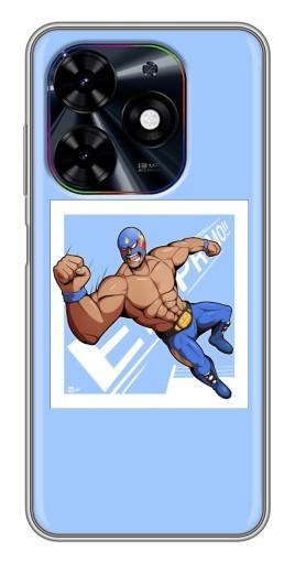 Чехол с принтом "Боец El Primo" для Tecno Spark Go 2024 (BG6)