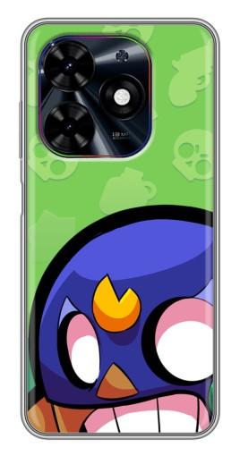 Чехол с печатью "Боец в маске" для Tecno Spark Go 2024 (BG6)