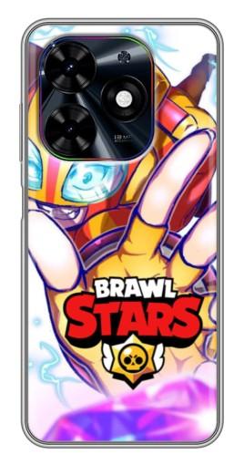 Чехол с печатью "Боевая MAX" для Tecno Spark Go 2024 (BG6)