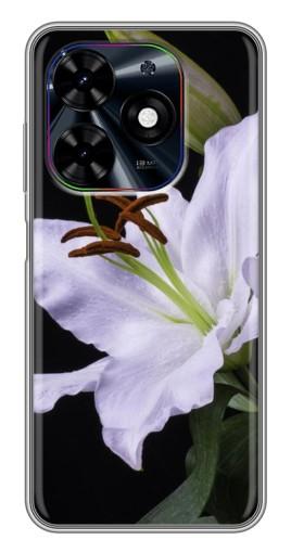 Чехол с печатью "Большая лилия" для Tecno Spark Go 2024 (BG6)