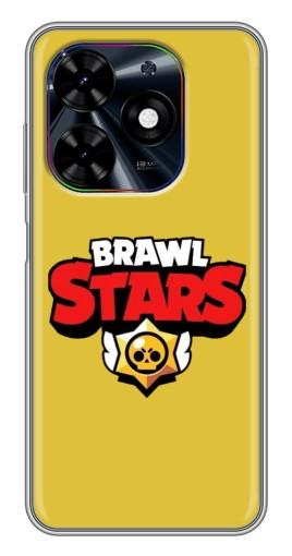 Чехол с картинкой "Brawl Logo" для Tecno Spark Go 2024 (BG6)
