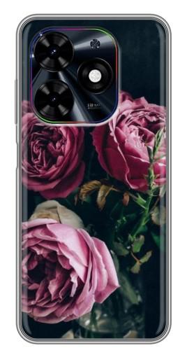 Чехол с принтом "Букет роз" для Tecno Spark Go 2024 (BG6)