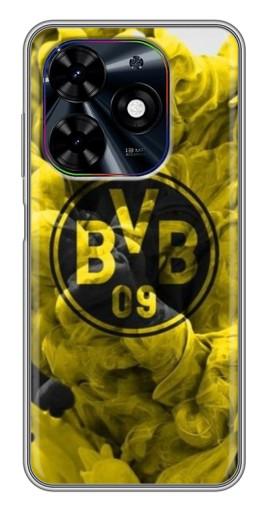 Силиконовый чехол с изображением "BVB 09" для Tecno Spark Go 2024 (BG6)