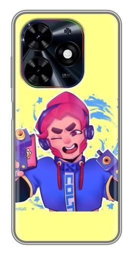 Чехол с картинкой "Colt Anime" для Tecno Spark Go 2024 (BG6)