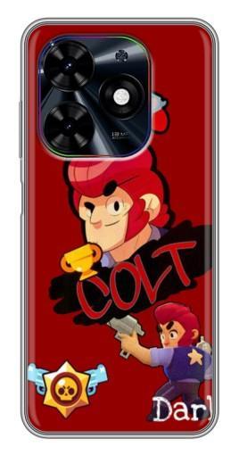 Чехол с картинкой "Dark Colt" для Tecno Spark Go 2024 (BG6)