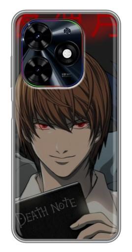 Чехол с картинкой "Death Note" для Tecno Spark Go 2024 (BG6)