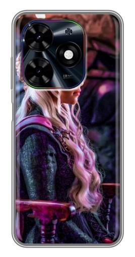 Чехол с печатью "Дейнерис" для Tecno Spark Go 2024 (BG6)