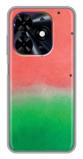 Чехол с картинкой "Дизайн арбуза" для Tecno Spark Go 2024 (BG6)